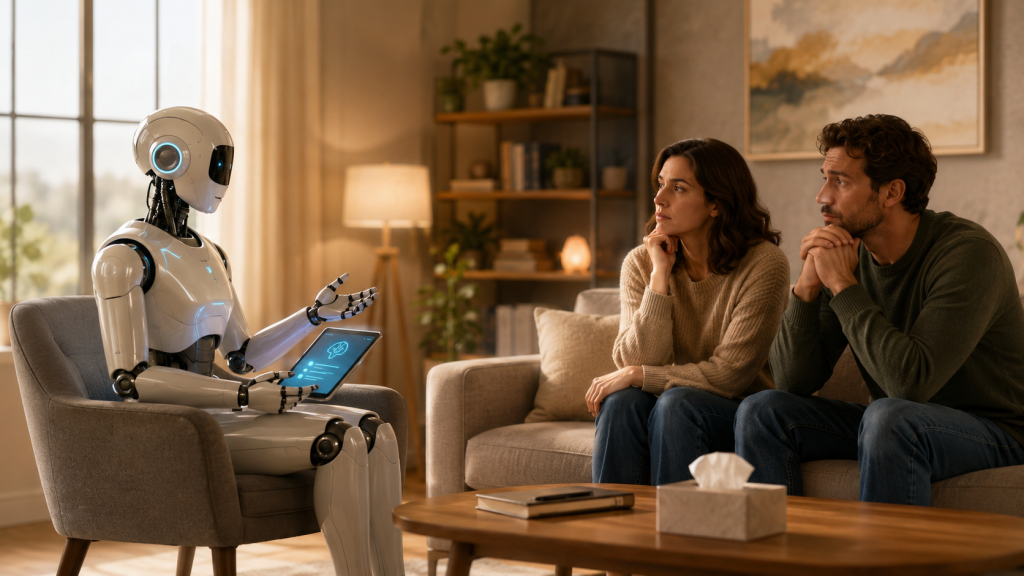 Can AI replace a couples therapist?